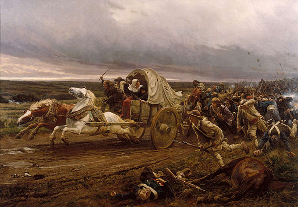 The Rout of Cholet, by Jules Giradet.