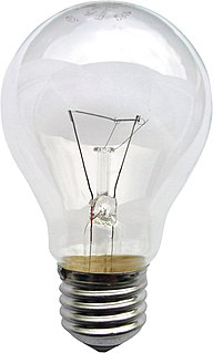 Edison screw standard lightbulb socket for electric lights