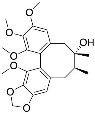 <span class="mw-page-title-main">Gomisin A</span> Chemical compound