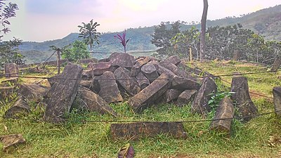 Gunung Padang 1ère terrasse
