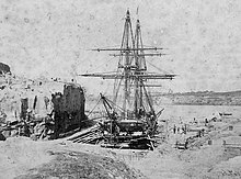 Curacoa in the Fitzroy Dock in 1865 HMS Curacoa in the Fitzroy Dock in 1865.jpg