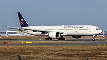 Saudia Boeing 777-300ER HZ-AK25 Saudia B77W (41135096222).jpg