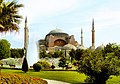 South-western exposure of the Hagia Sophia (Aya Sofya)