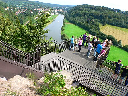 Hannoversche Klippen Weser Skywalk 2011 2