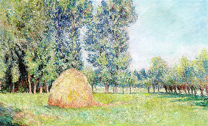 File:Haystack at Ajoux, Giverny.jpg