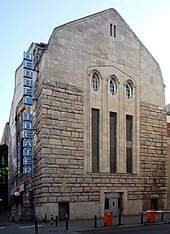 West facade Hebbeltheater Berlin-Kreuzberg, Westfassade.jpg