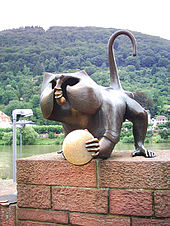 Heidelberg Alte Brücke: Geschichte, Baubeschreibung, Die Alte Brücke in der Dichtung