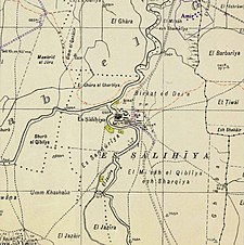 Série de cartes historiques de la région d'al-Salihiyya (années 1940) .jpg
