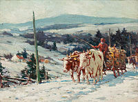 The Hay Cart, before 1933