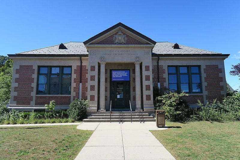 File:Indian Orchard Branch Library, September 2016, Indian Orchard MA.jpg