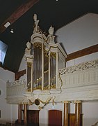 Strümphler-orgel uit 1803 in de Geertekerk te Utrecht, in 1956 overgebracht vanuit de Doopsgezinde kerk in De Rijp