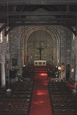 Interior of St Boniface Anglican church in Germiston South Africa.JPG