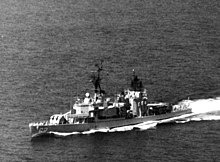 The destroyer Palang Iranian destroyer Palang (D62) underway in 1987.jpeg