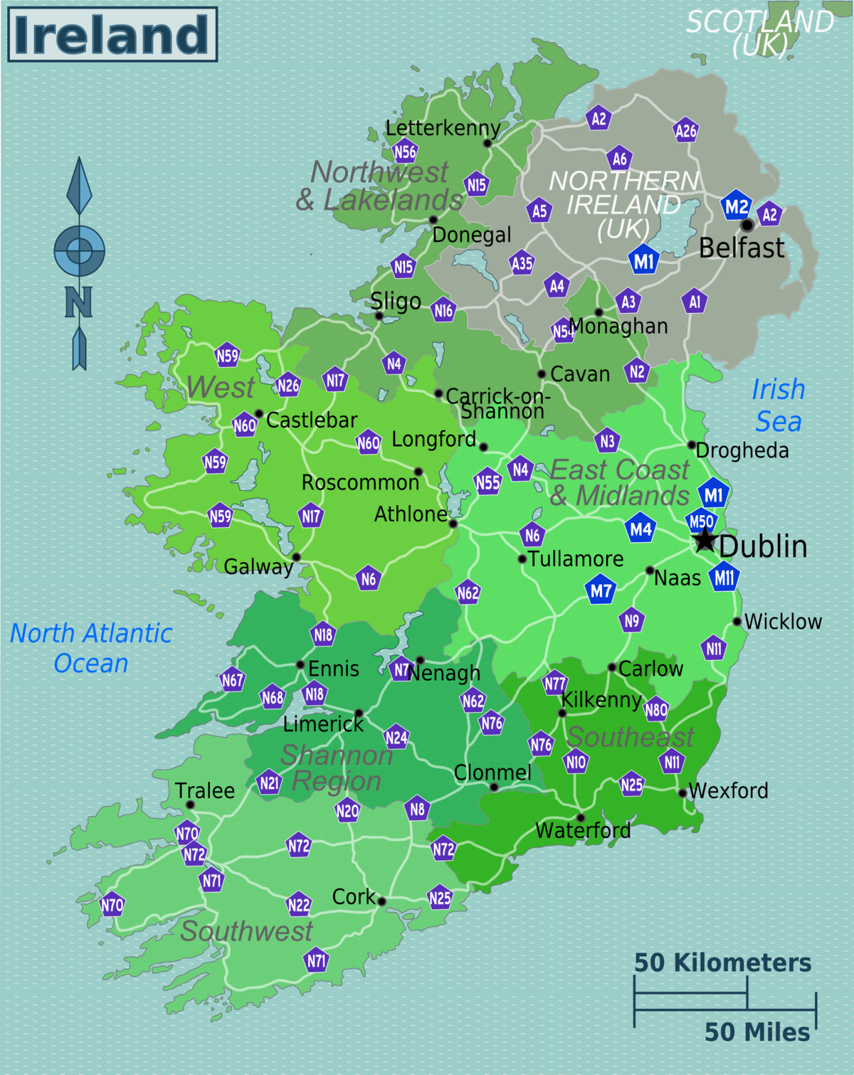 Ireland – Travel guide at Wikivoyage