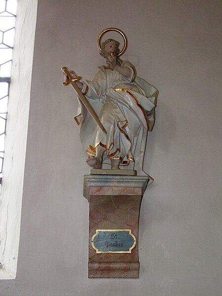 File:Irsingen - St. Margareta - Statue im Langhaus.JPG