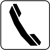 File:Italian traffic signs - icona telefono.svg