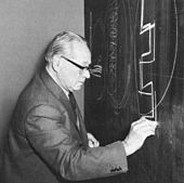 Johannes Itten als Lehrer, 1954