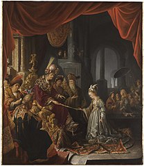Esther before Ahasuerus