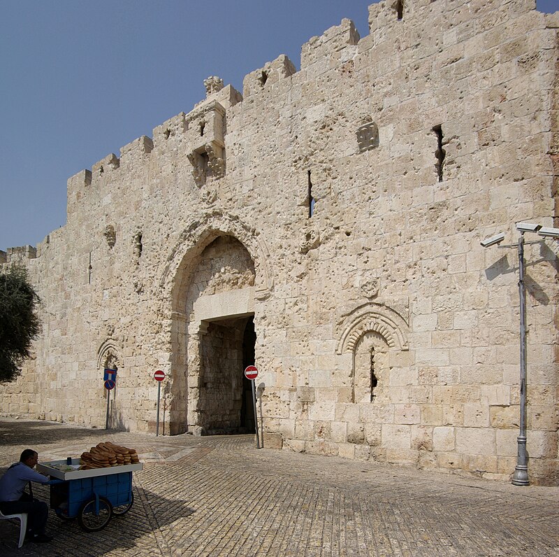 Jerusalem Ziongate BW 4.JPG
