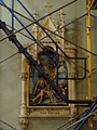 "Jesus is nailed to the cross", station 11 of the Stations of the Cross. Located in Saint Patrick Church at 284 Suffolk Street, Lowell, Massachusetts.