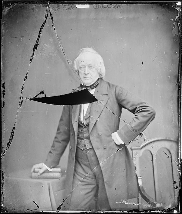 John Slidell, photograph by Mathew Brady