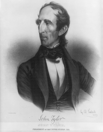 President John Tyler (1841) In 1844, Tyler appointed Wise U.S. Minister to Brazil.