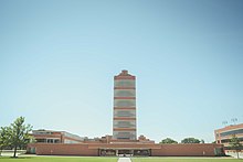Research Tower above the administration buildings, 2016 Johnson Wax-11.jpg