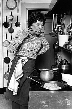 Chef and television personality Julia Child
