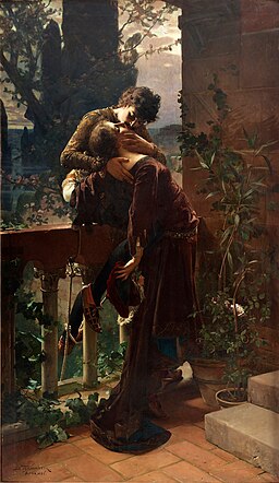 Julius Kronberg - Romeo och Julia på balkongen