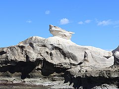 Kapurpurawan Rock Formation close-up