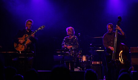 Staffan William-Olsson with Karin Krog and Terje Gewelt at the festival Ribbejazz December 29, 2009. Karin Krog 2009.jpg