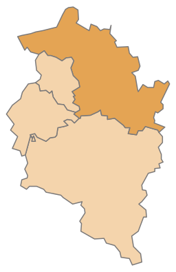 Distriktets läge i Vorarlberg
