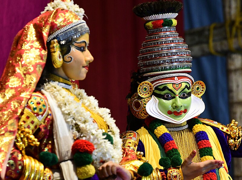 File:Kathakali at Kerala School Kalolsavam 2019 14.jpg