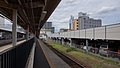 ひたちなか海浜鉄道湊線ホーム（2017年6月3日）