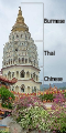 極樂寺佛塔的三層構造