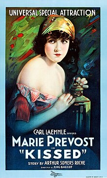 A Megcsókolt (1922-es filmplakát) kép leírása .jpg.