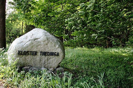 Gedenkstein Kloster Thedinga