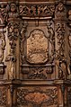 English: Choir stalls in Klosterkirche St. Magnus in Bad Schussenried, Germany. This panel shows the Ascension of Jesus. To the left of the panel is Lorenzo Giustiniani and to the right Teresa of Ávila.