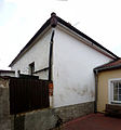 Čeština: Dům čp. 76, bývalá synagoga v obci Košetice v okrese Pelhřimov. English: House No 76, former synagogue in the municipality of Košetice, Pelhřimov District, Vysočina Region, Czech Republic.