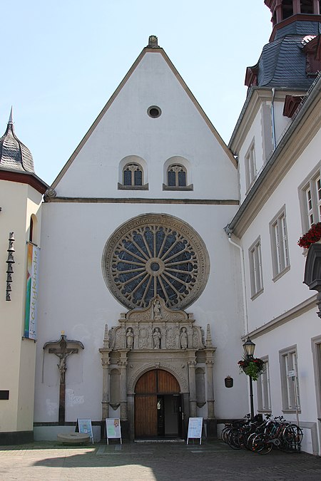 Koblenz im Buga Jahr 2011 Jesuitenkirche 01