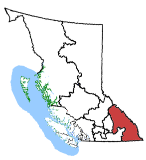 Kootenay—Columbia Federal electoral district