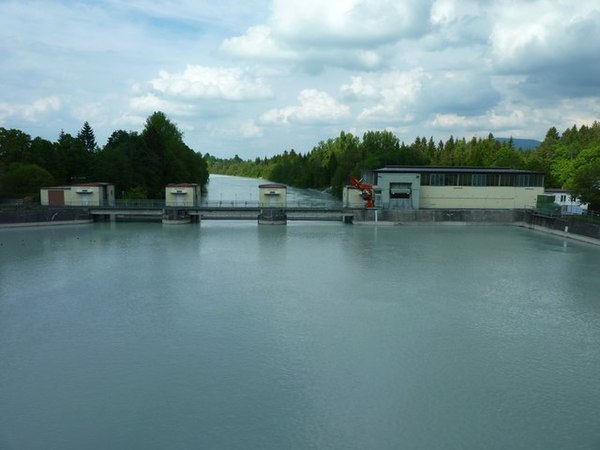 Image: Kraftwerk Horn (Horn hydro power station)   geo.hlipp.de   37358