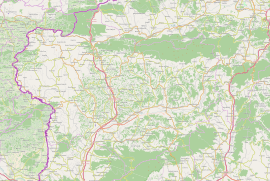 Podgrađe na karti Krapinsko-zagorska županija