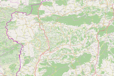 Location map Croatia Krapina-Zagorje County