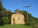 Kreuzbergkapelle z Ostlandkreuz Tiefenbach Kraichgau Niemcy.JPG