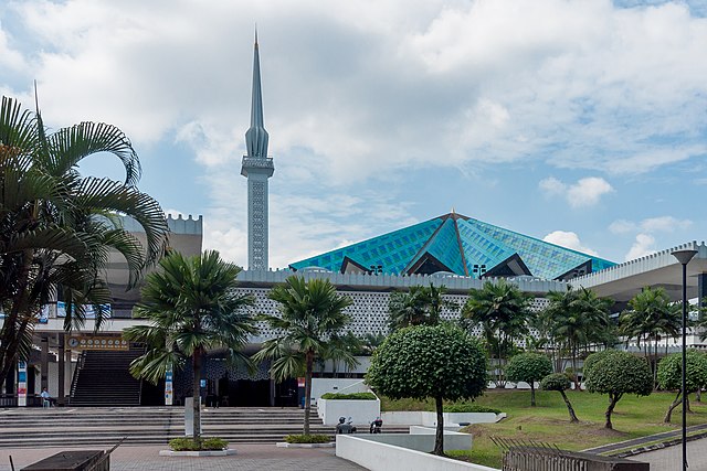 Image: Kuala Lumpur Malaysia National Mosque 04