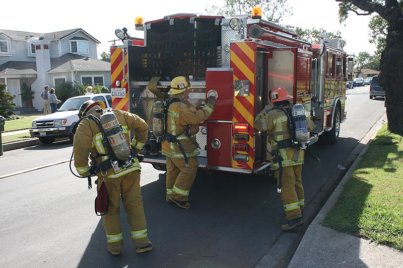 File:LA City Firefighters Gear Up.jpg