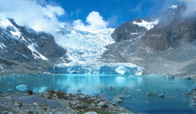 Glacier Lagoon, Bolivia. Laguna Glaciar Bolivia.png
