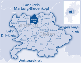 Kaart van Staufenberg