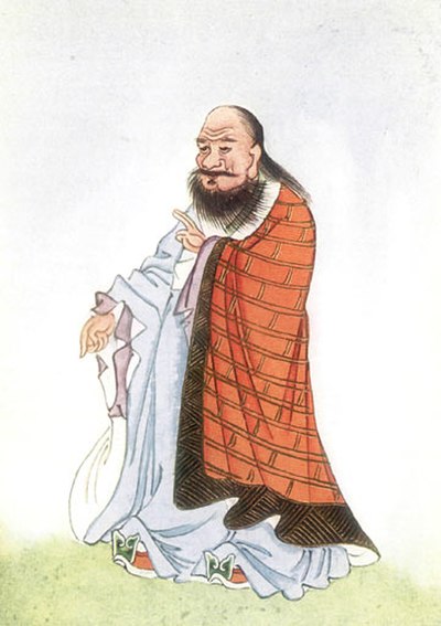 Laozi, one of the most important gods in Lingbao Daoism